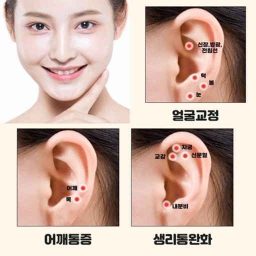 ZeNCY Premium Crystal Acupressure Jewerly_ EAR COCO