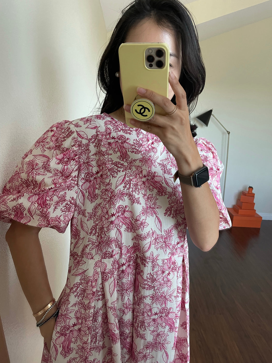 Scarlett Toile de Jouy Dress_2 colors - Angie&Ash
