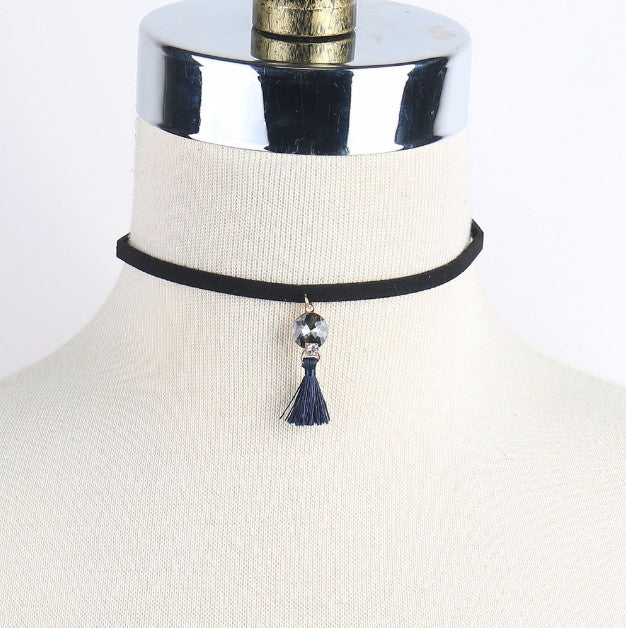 Tassel Choker - Angie&Ash