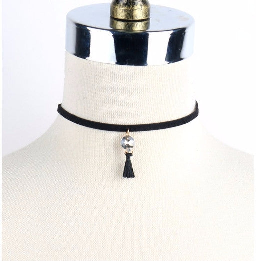 Tassel Choker - Angie&Ash